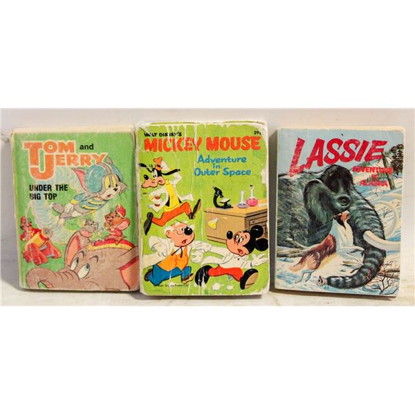 2 BIG LITTLE BOOKS MICKEY MOUSE 1968 + TOM