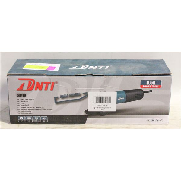 NEW  1 - 6.5 AMP ONTI POWER SIDE GRINDER 110 VOLTS