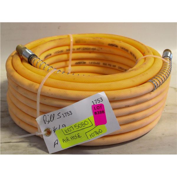 NEW 50' X 1/4" 300 PSI AIR HOSE