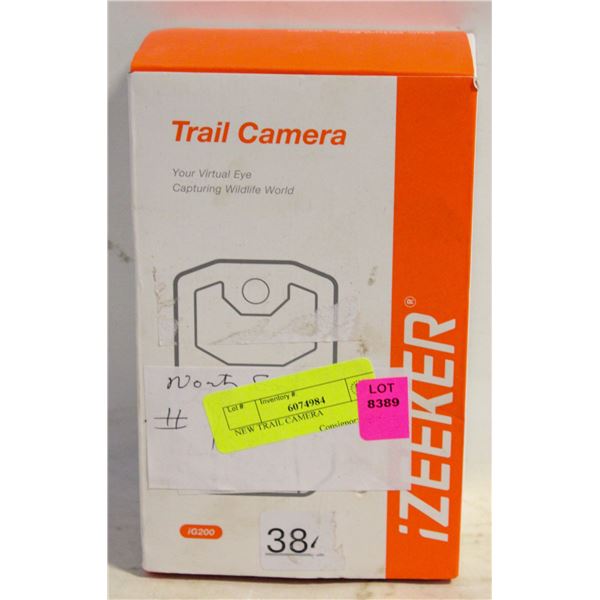 NEW TRAIL CAMERA