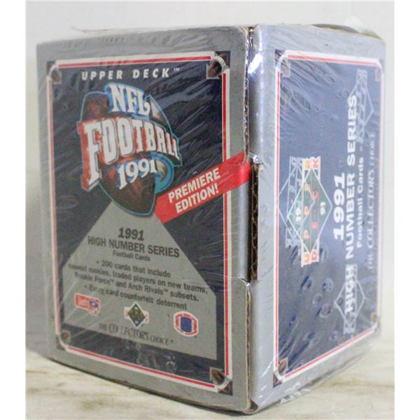 UNOPENED UPPER DECK PREMIER EDITION 1991 NFL CARDS