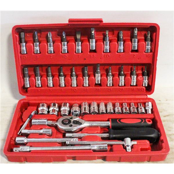 NEW 46PC 1/2" DRICE SOCKET