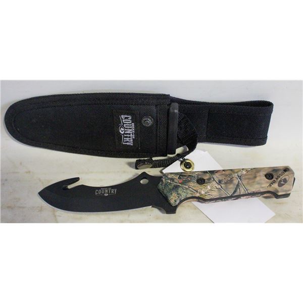 NEW MOSSY OAK 5" SKNNING KNIFE