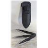 Image 1 : 3 TARGET THROWING KNIVES W/ CASE