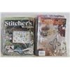 Image 1 : 33 STITCHERS WORD & NEEDLE WORKER MAGAZINES