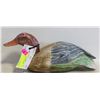 Image 1 : WOOD CARVED DUCK DECOY