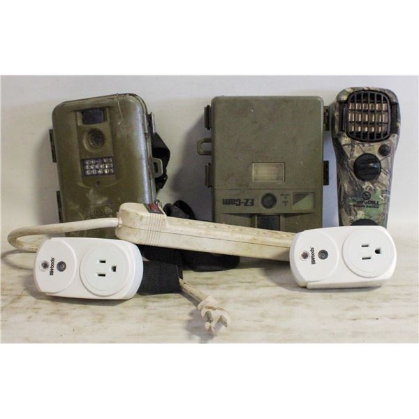 LOT OF ASSORTED ITEMS INCLUDE ELECTRONIC MOSQUITO