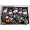 Image 1 : CHARCOAL-COLOR YARN FOR KNITTING