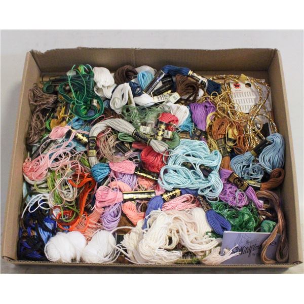 EMBROIDARY THREAD & MORE (OVER 50)