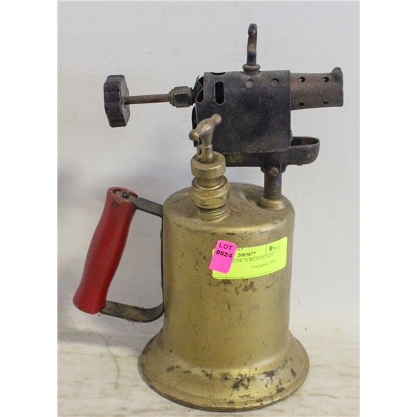 ANTIQUE BLOW TORCH-ESTATE