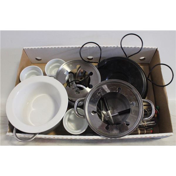 FONDUE SETS (40 PCS)