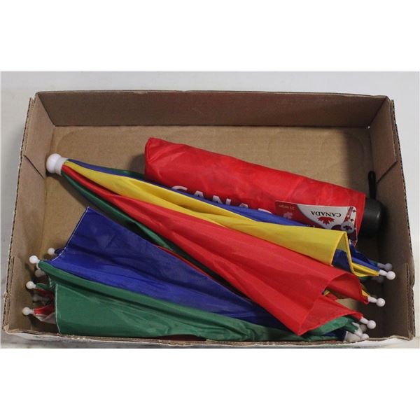 NEW UMBRELLA & UMBRELLA HATS