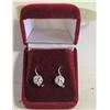 Image 1 : ESTATE HALLMARKED EARRINGS IN BOX-ESTATE