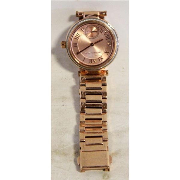AUTHENTIC MICHAEL KORS ROSE GOLD WATCH-ESTATE