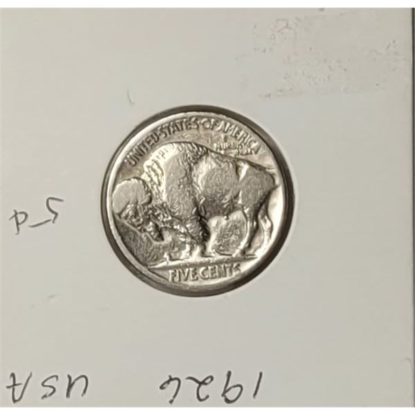 18)  USA 1926 BUFFLO/INDIAN HEAD 5 CENT
