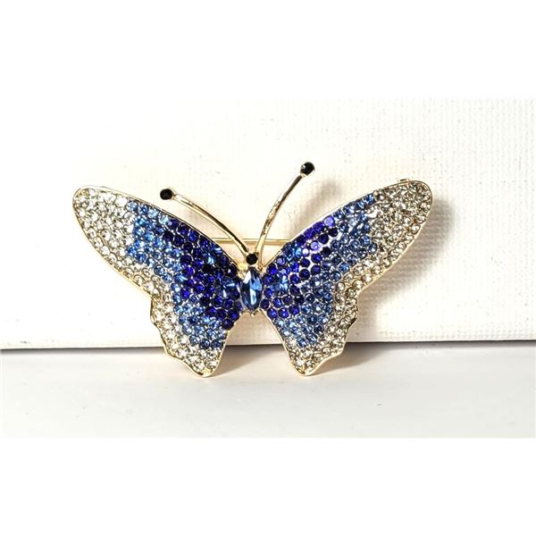 1)  GOLD TONE WITH GRADIENT BLUE FROM