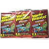 Image 1 : 15)  LOT OF 3 SEALED PACKS OF TOPPS WACKY