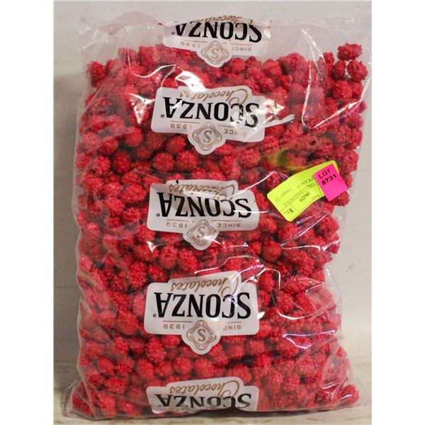 NEW SCONZA 5LB BAG FRENCH BURNT PEANUTS