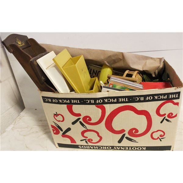 LETTER HOLDERS AND MISC