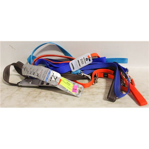 5 DOG LEASHES LARGE
