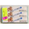 Image 1 : 3 PACK DIGITAL THERMOMETER FOR ADULT AND
