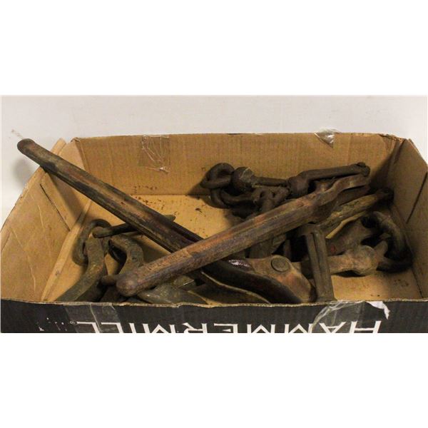 3 PCS LEBUS COME ALONG HAND RATCHET