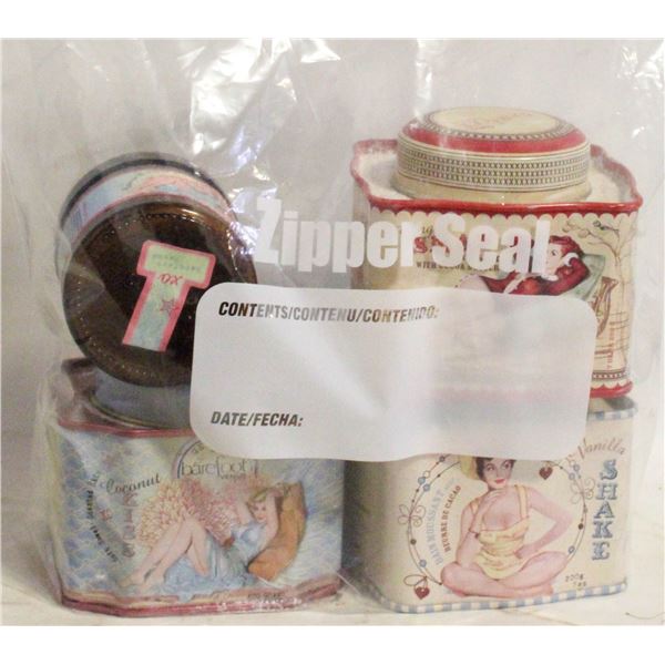 LOT OF BAREFOOT VENUS BATH POWDERS