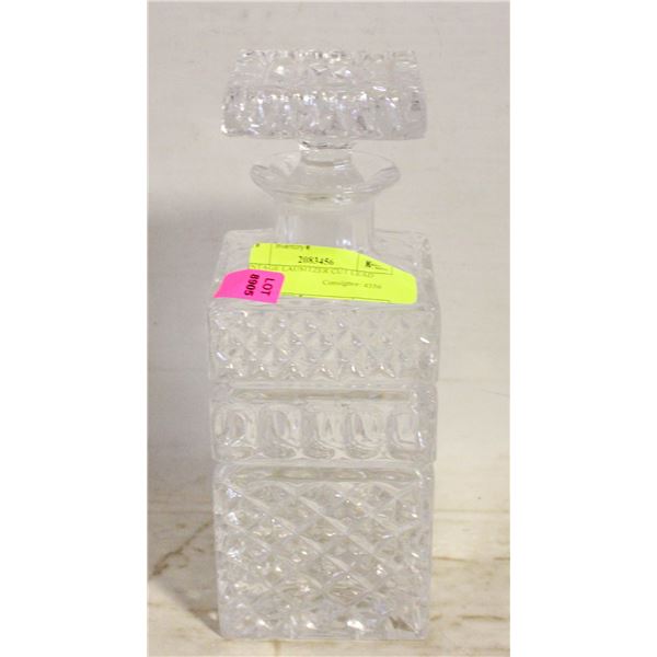 VINTAGE LAUSITZER CUT LEAD CRYSTAL