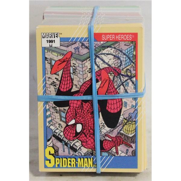 MARVEL 1991 IMPEL CARD SET NOT COMPLETE