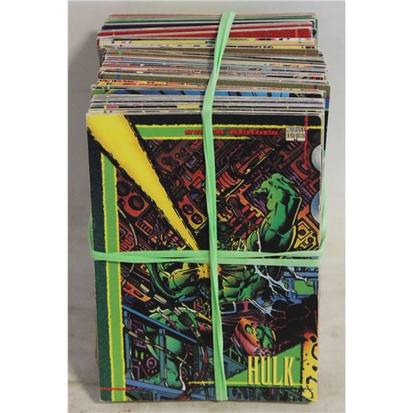 MARVEL 1993 SKYBOX CARD SET NOT COMPLETE