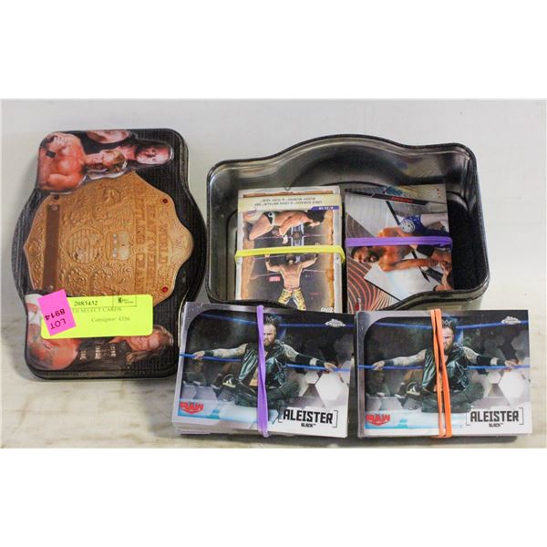 WWE TIN WITH SELECT CARDS FROM 2020