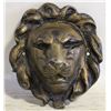 Image 1 : BRASS STYLE LIONS HEAD WALL HANGING