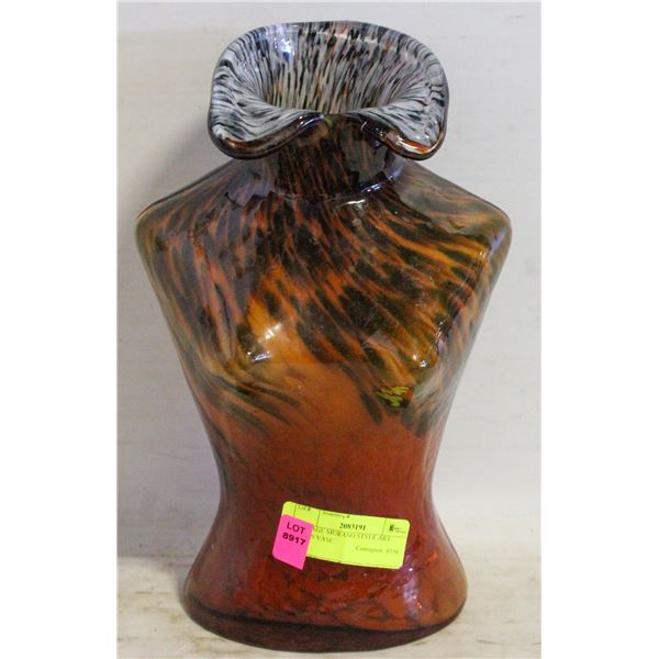 VINTAGE MURANO STYLE ART GLASS VASE
