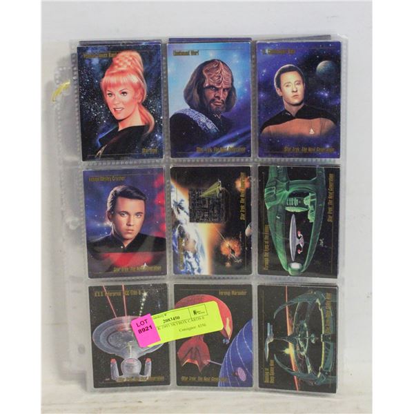 STAR TREK 1993 SKYBOX CARDS 6 PAGES