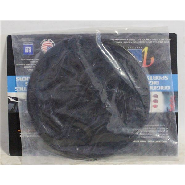 STICK ON BLACK FLAME GAS DOOR COVER 99-06