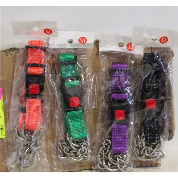 4 MEDIUM DOG MARTINGALE COLLAR CHAIN