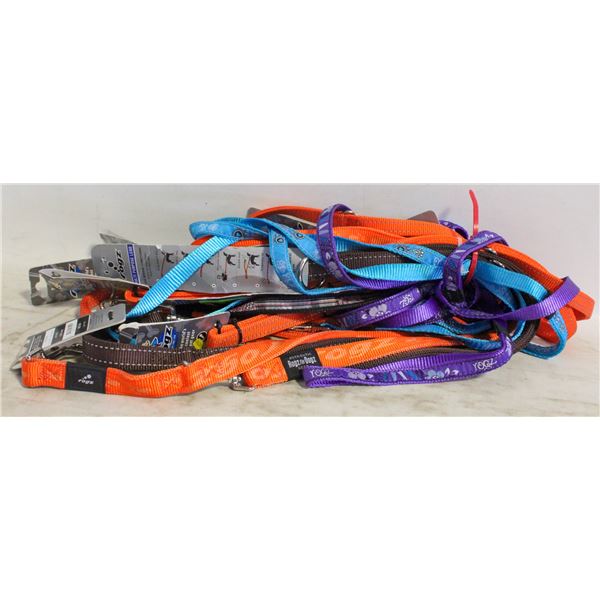 9 MEDIUM DOG LEASHES