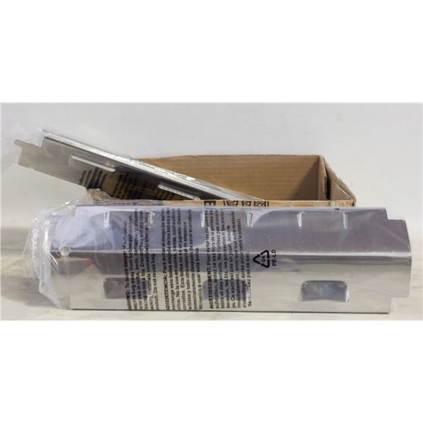 NEW 3 PACK STAINLESS STEEL BBQ HEAT