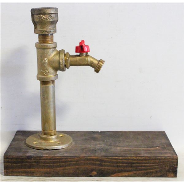 RUSTIC PIPE DRINK DISPENSER
