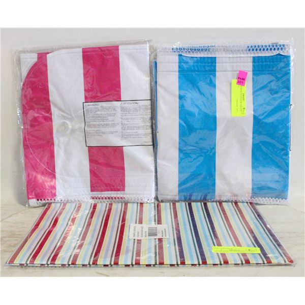 2 PACK POOL FLOAT FOR ADULTS MULTI