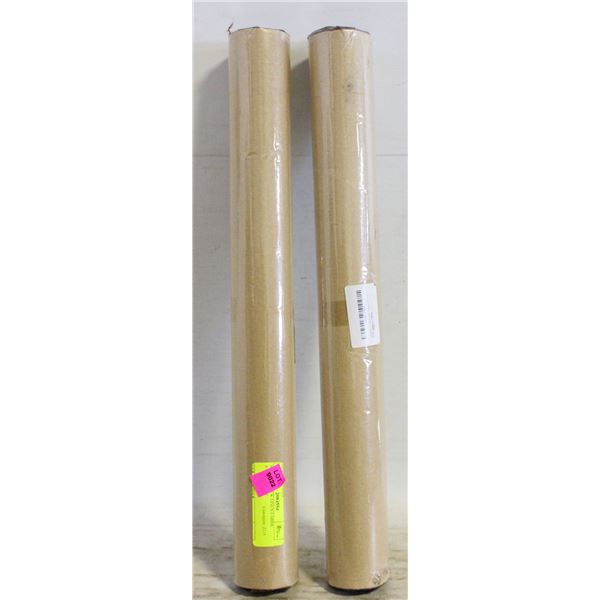 SEALED 2 PACK LINEN FABRIC PATCHES TAPE