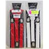 Image 1 : 2 PCS MENS SUSPENDERS ELASTIC ADJUSTABLE