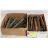 Image 1 : FLAT OF ANTIQUE RAILWAY SPIKES
