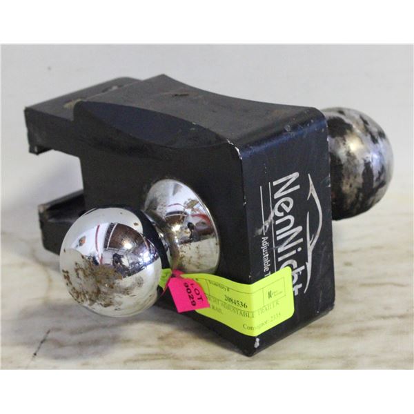 NENNICHT ADJUSTABLE TRAILER HITCH RAIL