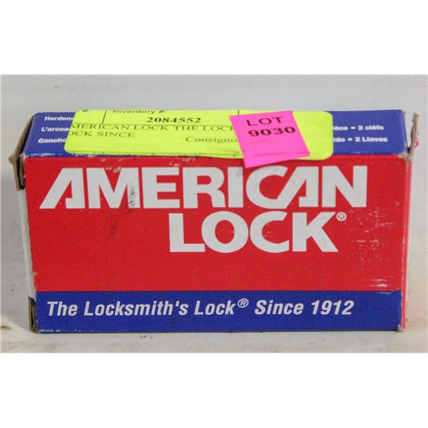 AMERICAN LOCK THE LOCKSMITH?S LOCK SINCE