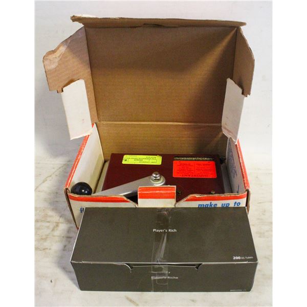 CIGARETTE ROLLING MACHINE WITH FILTERS