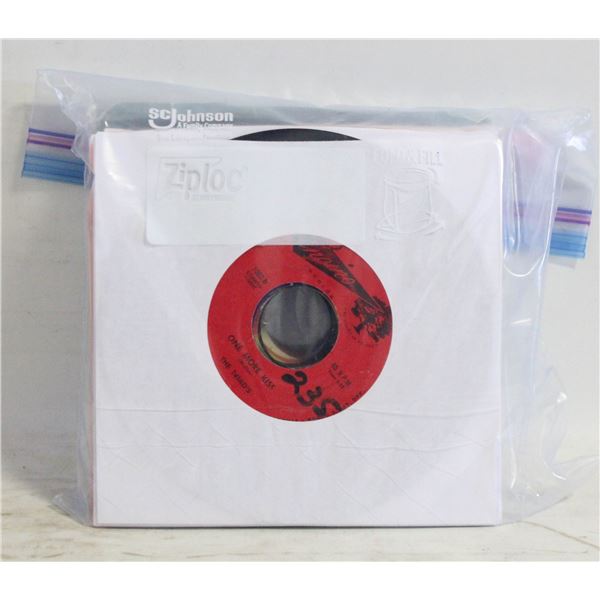 BAG OF 25, 45'S VARIOUS ARTISTS