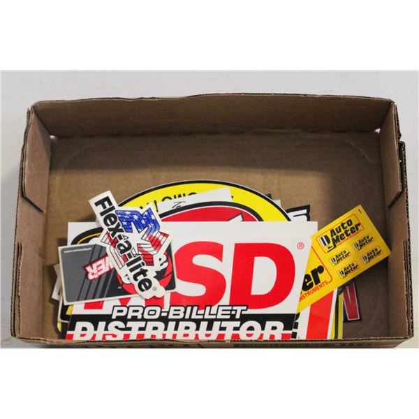 50 DIFFERENT TOOL BOX/RACER DECALS