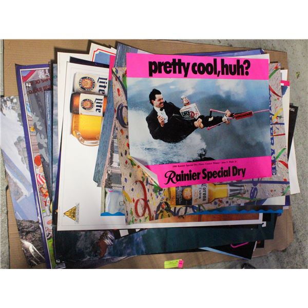 42 OF NEW VINTAGE BEER POSTERS