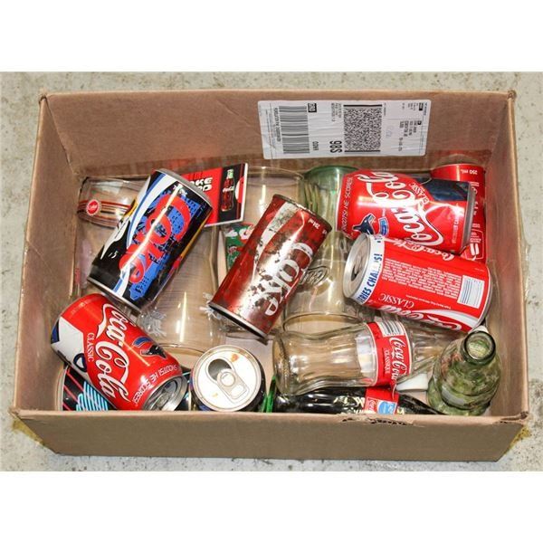 PEPSI & COCA-COLA COLLECTABLE BOTTLES